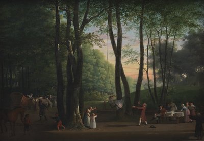 La radura danzante a Sorgenfri, a nord di Copenaghen da Jens Juel