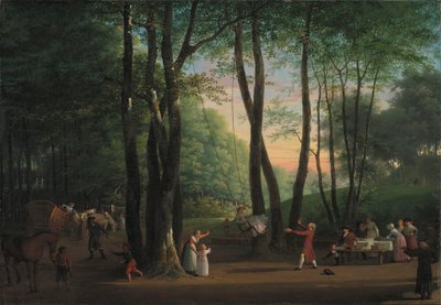 La radura danzante a Sorgenfri, a nord di Copenaghen da Jens Juel