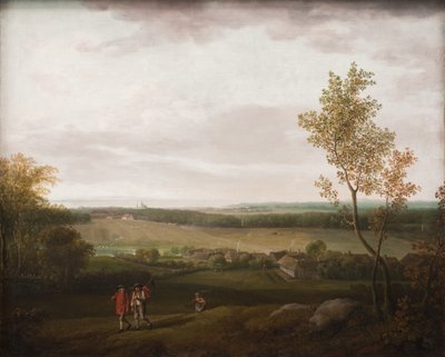 Vista della campagna vicino a Jægerspris da Jens Juel