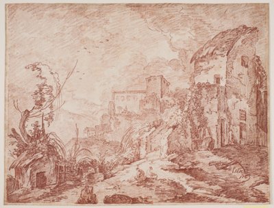Paesaggio fantastico italiano da Jens Petersen Lund
