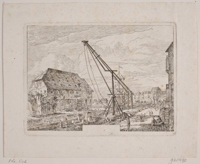 Veduta di una città da Jens Petersen Lund