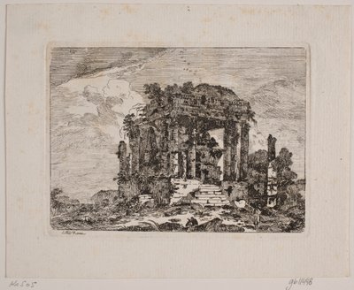 Rovine di un mausoleo da Jens Petersen Lund