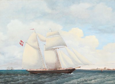 La goletta Adolphine da Jens Thielsen Locher