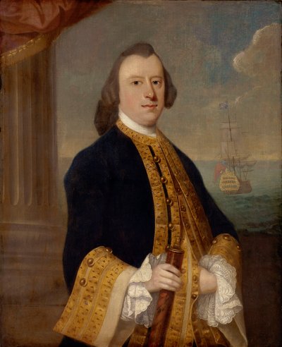 Capitano John Reynolds (circa 1713-1788) da Jeremiah Theus