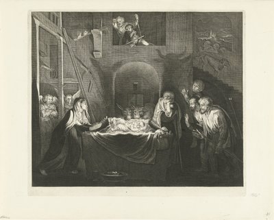 Adorazione dei pastori da Jeremias Falck