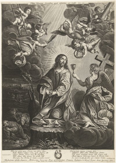 Cristo nel giardino del Getsemani da Jeremias Falck