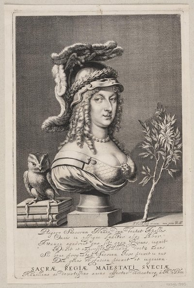 Regina Cristina di Svezia da Jeremias Falck