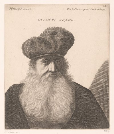 Ritratto di Platone da Jerôme David (attributed to)