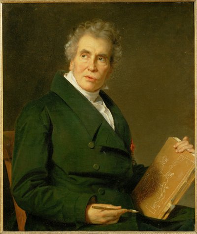 Ritratto del pittore Jacques Louis David, età ... da Jérôme Martin Langlois