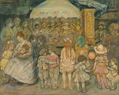 Giostra, c.1924 da Jerome Myers
