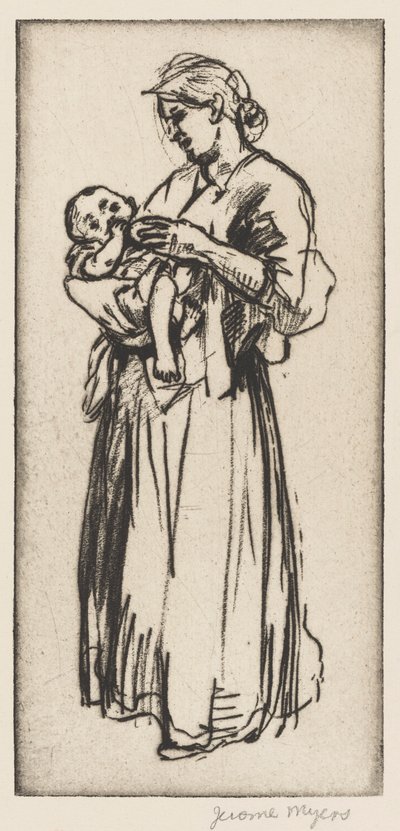 Madre e Bambino da Jerome Myers