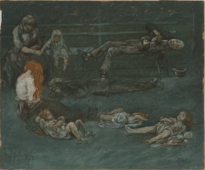Panchina del parco di notte da Jerome Myers