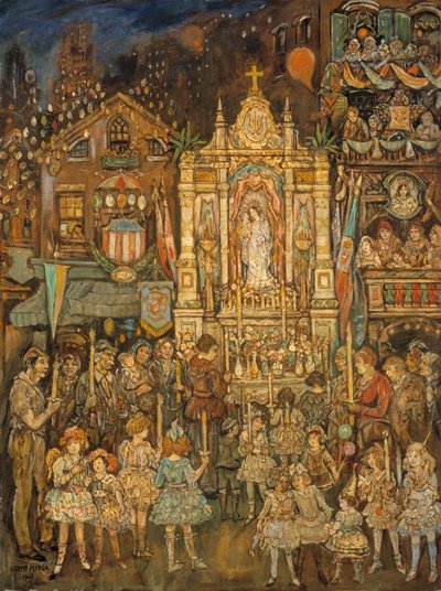 Santuario di Strada, 1931 da Jerome Myers