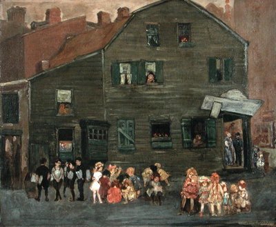 La Vecchia Casa, c.1910 da Jerome Myers