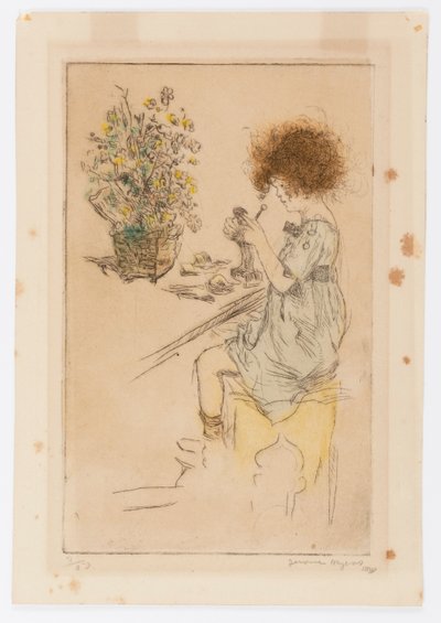 Senza titolo (Ragazza) da Jerome Myers