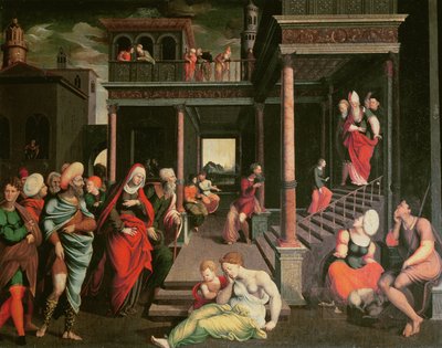 La presentazione al tempio da Jeronimo Cosida y Ballejo