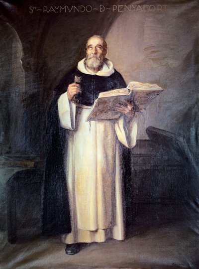 San Raimondo di Peñafort da Jeronimo Jacinto Espinosa