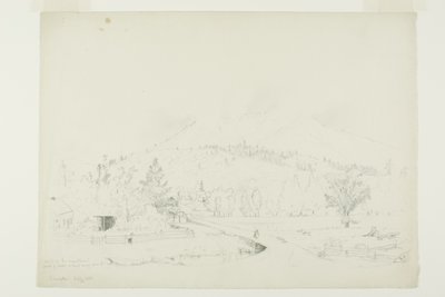 Nebbia sulle montagne da Jervis McEntee