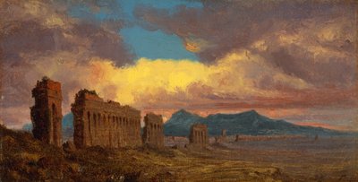 Acquedotto romano da Jervis McEntee