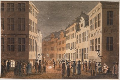 Parte di Østergade vista da Kongens Nytorv da Jes Bundsen