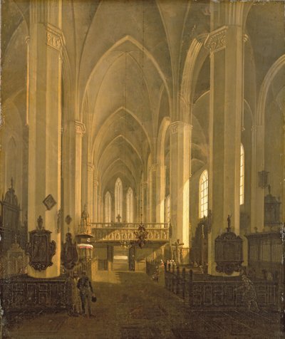 Veduta interna della chiesa di San Giovanni ad Amburgo da Jess Bundsen