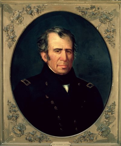 Ritratto del Generale Zachary Taylor, 1847 da Jesse Atwood