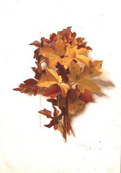 Novembre (da una serie di dodici) da Jessica Hayllar