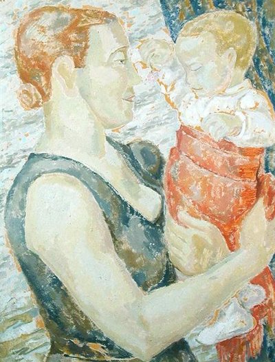Madre e figlio, c.1932 da Jessica Stewart Dismorr