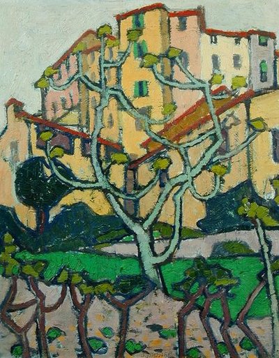 Veduta di Les Baux da Jessica Stewart Dismorr