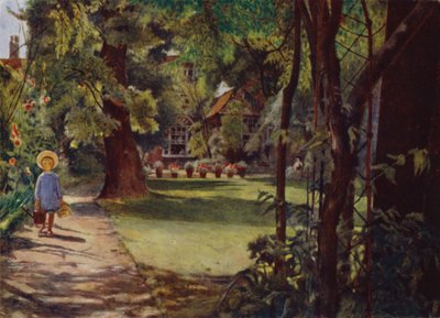 Kelmscott House, Il Giardino, visto dal Fiume da Jessie MacGregor