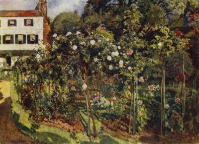 The Grove, Highgate, Vista del Giardino e della Casa da Jessie MacGregor