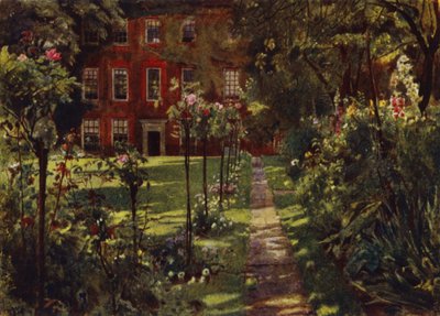 Casa Walpole, Veduta della Casa e del Giardino da Jessie MacGregor