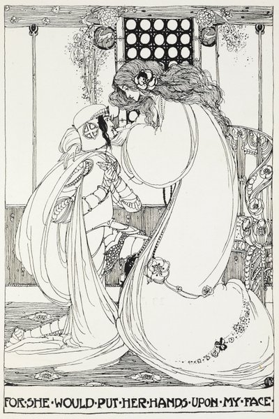 Perché lei avrebbe messo le sue mani sul mio viso - Un cavaliere e una fanciulla da Jessie Marion King