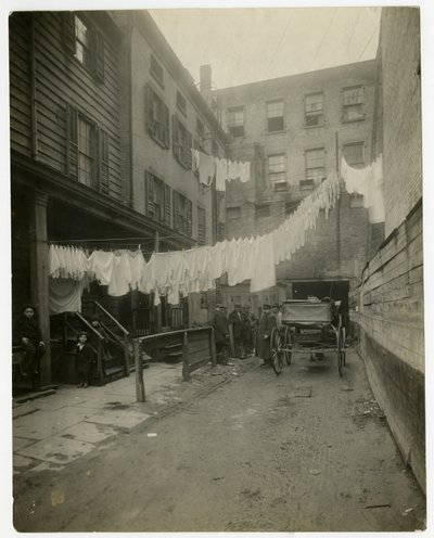 11 Christopher Street, Greenwich Village, New York, USA da Jessie Tarbox Beals