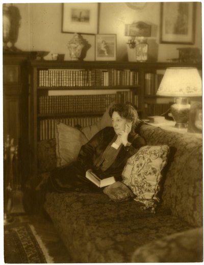 Alice Foote MacDougall, famosa ristoratrice, Greenwich Village, New York, USA da Jessie Tarbox Beals