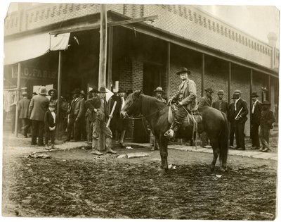 Scena di strada in Arkansas da Jessie Tarbox Beals