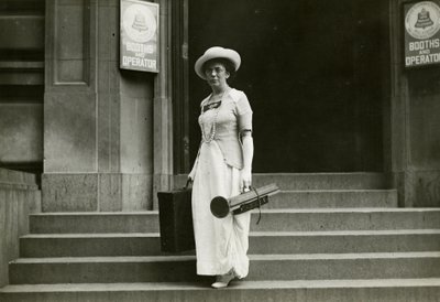 Beals al lavoro, 1904 da Jessie Tarbox Beals