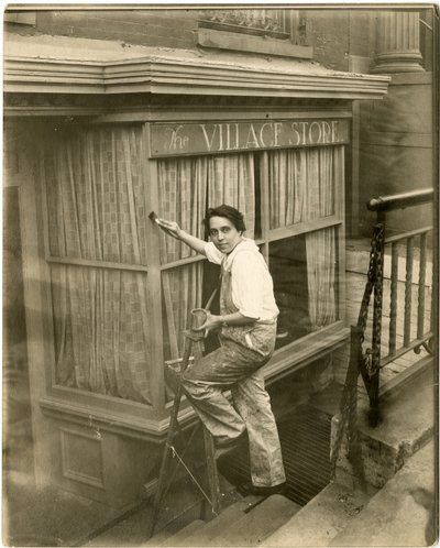 Charlotte Powell, pittrice di villaggio da Jessie Tarbox Beals