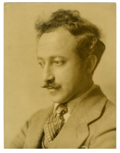 Joseph Auslander, poeta, c.1925-27 da Jessie Tarbox Beals