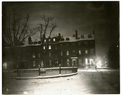 Louisburg Square, Boston Jenny Lind viveva nella casa d
