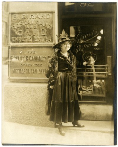 Madam Girard di NY, famoso ristorante in centro, 92 William St da Jessie Tarbox Beals