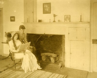 Malcolm Stewart Boylan e sua madre. È uno dei 9 importanti scrittori di titoli di Hollywood da Jessie Tarbox Beals