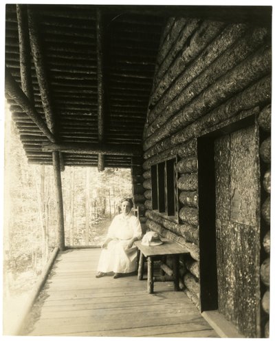 Mrs Edward McDowell Marian Griswold (Nevins) MacDowell, Peterboro NH, McDowell MacDowell Colony da Jessie Tarbox Beals