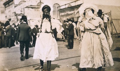 New Orleans, Mardi Gras, c.1905 da Jessie Tarbox Beals