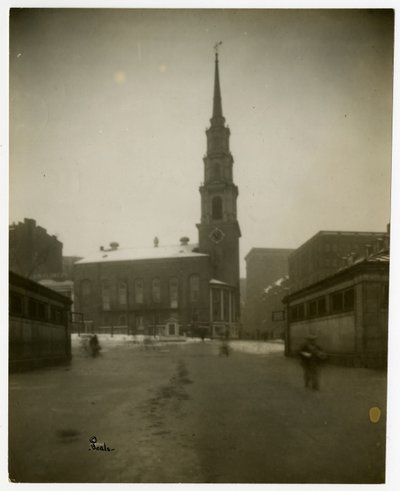 Park St Church, Boston, Mass, USA, c.1902-10 da Jessie Tarbox Beals