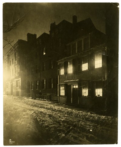 Pinckney Street, Boston, USA, c.1902-10 da Jessie Tarbox Beals