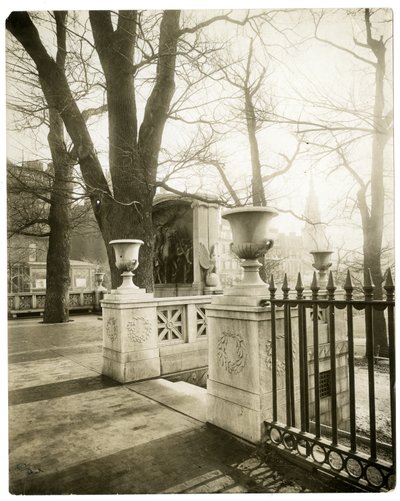 Memoriale di Shaw, Boston, USA, c.1902-10 da Jessie Tarbox Beals