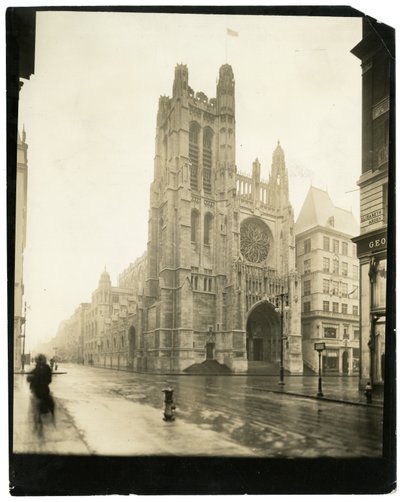 Chiesa di San Tommaso, New York, USA, c.1905-40 da Jessie Tarbox Beals