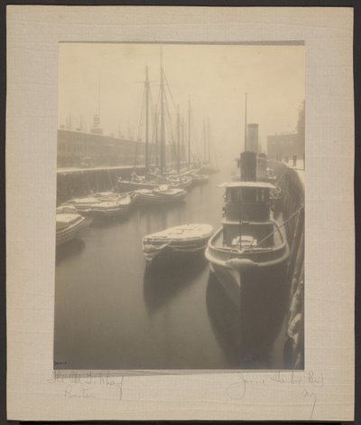 Il vecchio molo T., Boston da Jessie Tarbox Beals