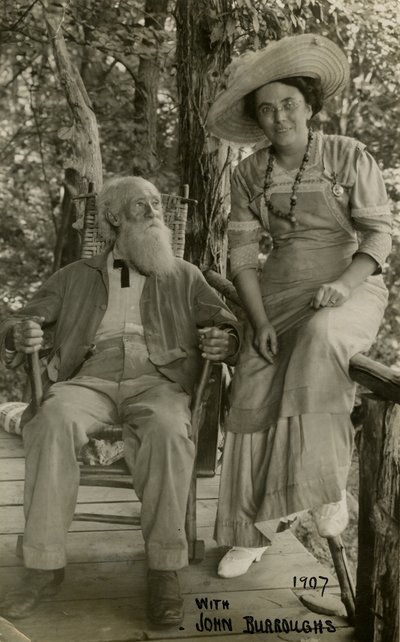 Con John Burroughs 1907 da Jessie Tarbox Beals